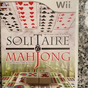 wii solitaire and mahjong